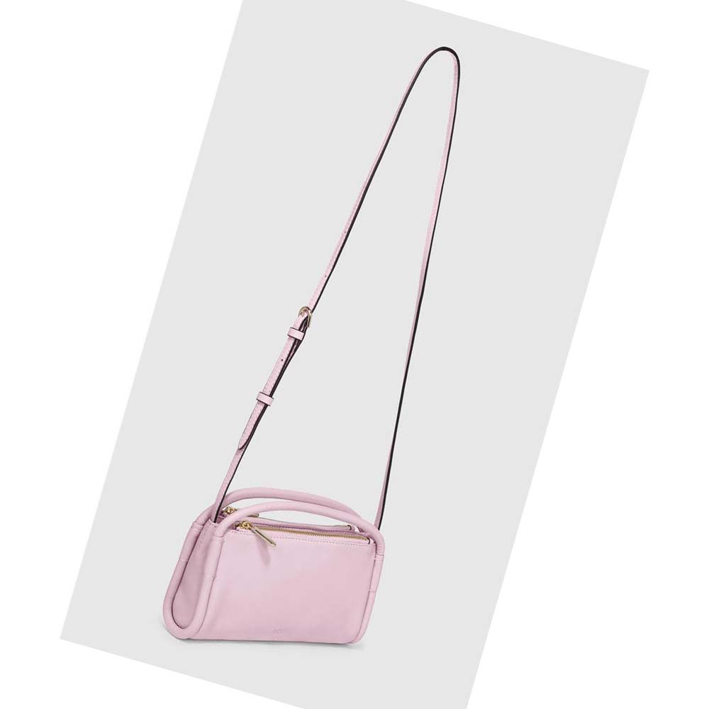 Ecco Contact Crossbody Skulderveske Dame Rosa | NO 371YXF